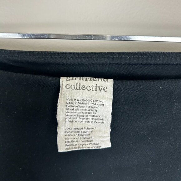 Girlfriend Collective Black Compressive High-Rise Legging 7/8 Size S - Picture 4 of 5